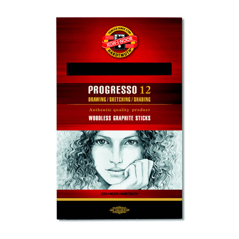 

Карандаш графитный Koh-i-noor HB Progresso бездревесный 8911 HB