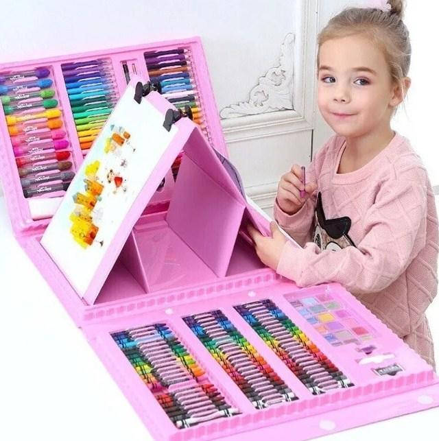 

Детский набор для творчества и рисования Art set 208 предметов