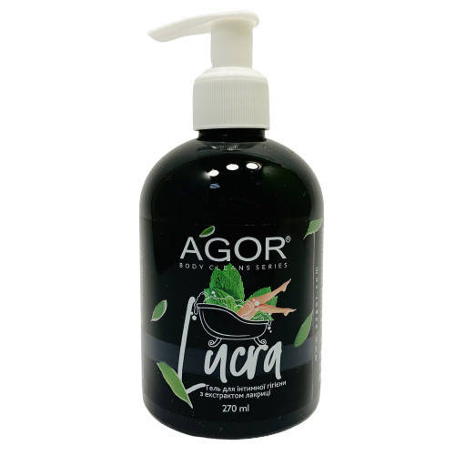 

Гель для интимной гигиены AGOR с экстрактом солодки 270 мл