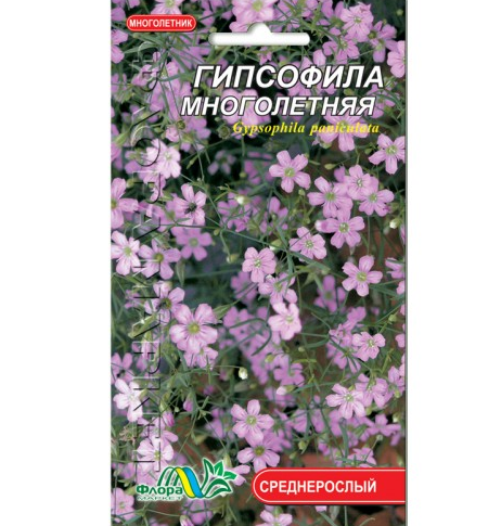 

Гипсофила многолетняя розовая, семена цветы 0.1 г, Розовый
