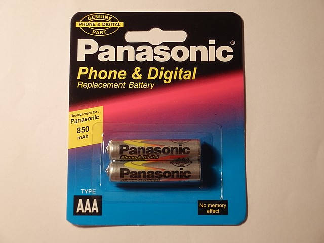 

Panasonic 850mAh