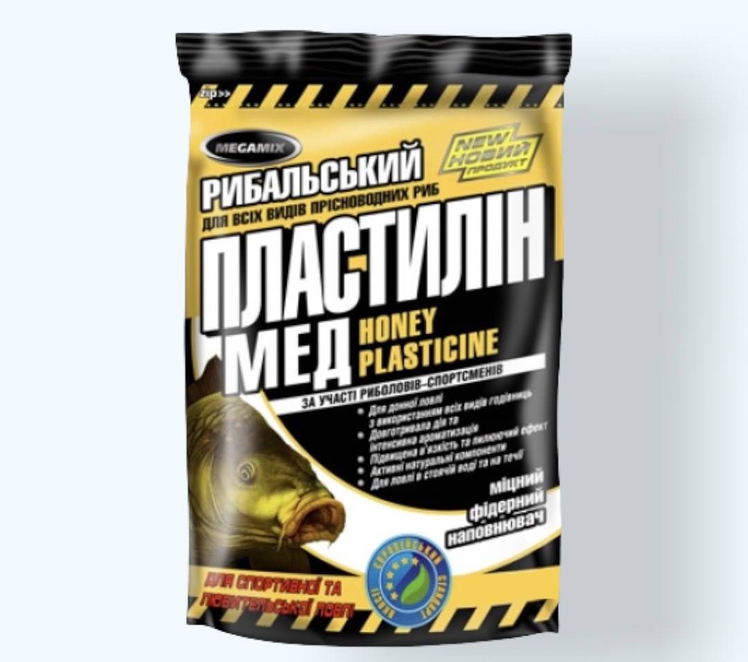 

Рыболовный пластилин прикормка MegaMix 250, Мёд