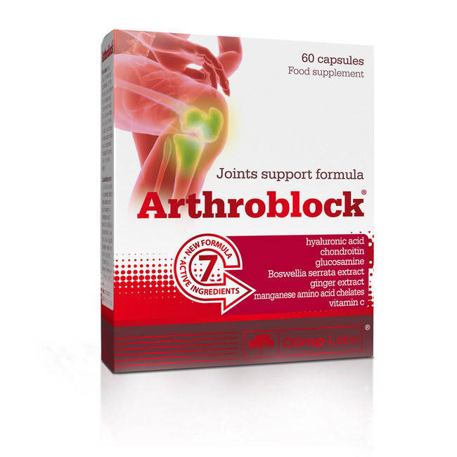 

Комплекс для суставов и связок Olimp Arthroblock (60 caps)