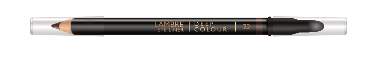 

Карандаш для глаз с растушевкой Deep Colour 22 Шоколадно-коричневый