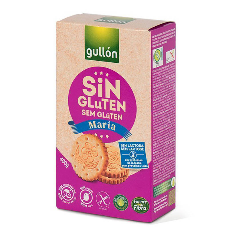 

Печенье GULLON Sin Gluten Maria без глютена, 380 г, 10шт/ящ