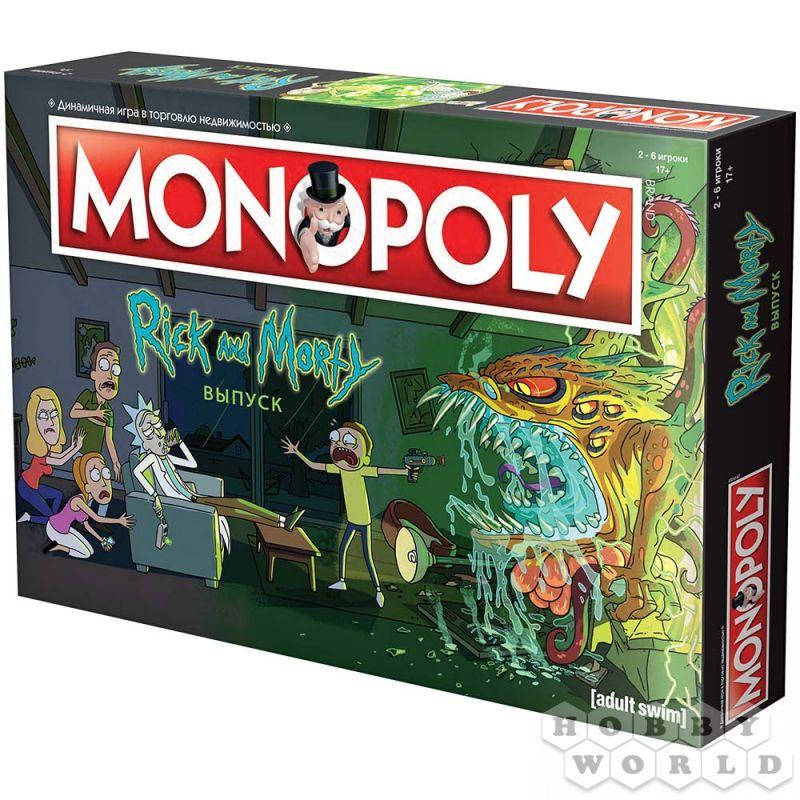 

Настольная игра Монополия. Рик и Морти (Monopoly. Rick & Morty)