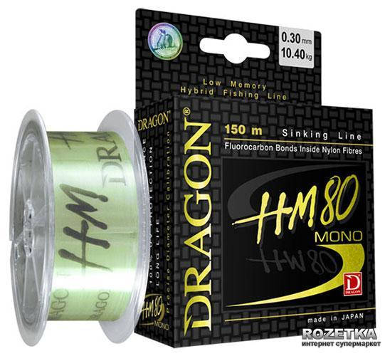 

Леска Dragon HM80 150 м 0.283 мм 9.10 кг (PDF-30-00-028)