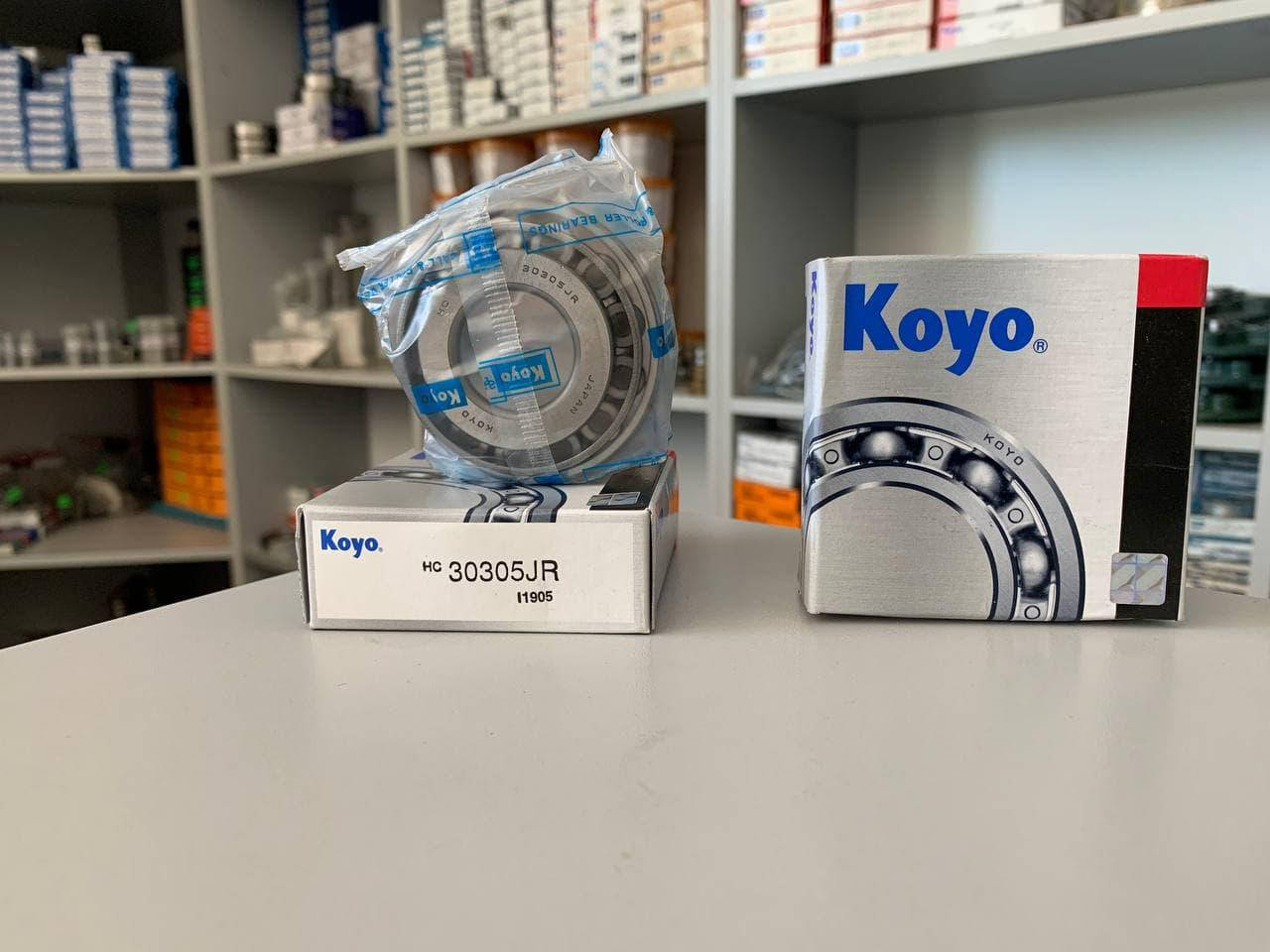 

Подшипник 30305JR (7305) KOYO, 25x62x18,25 мм, роликовый радиально-упорный конический