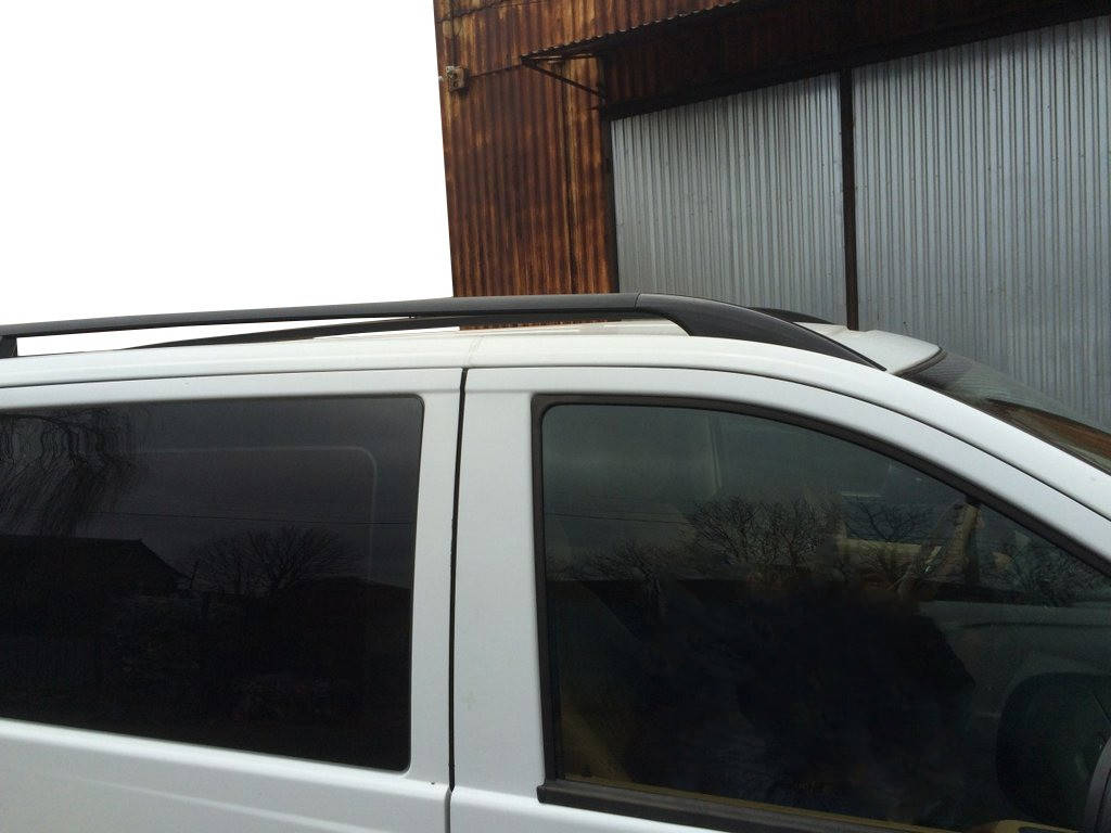 

Рейлинги черные CAN (Оригинальный дизайн) Короткая база (SHORT) для Mercedes Vito W639 2004-2015 гг.
