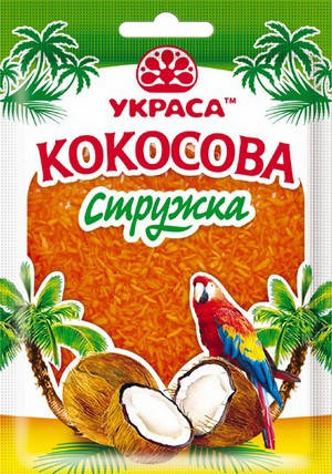 

Кокосовая стружка оранжевая