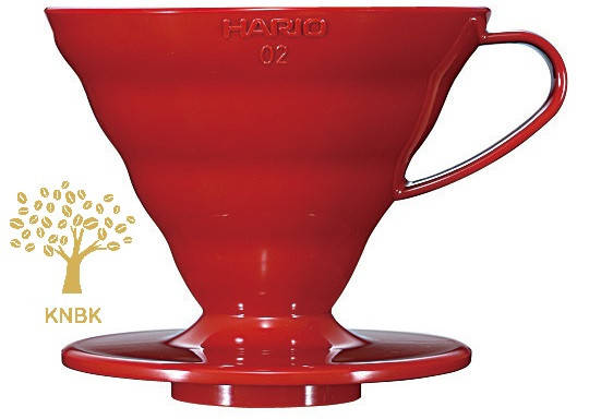

Пуровер HARIO V60 02 (400мл.) Красный Полипропилен VD-02R