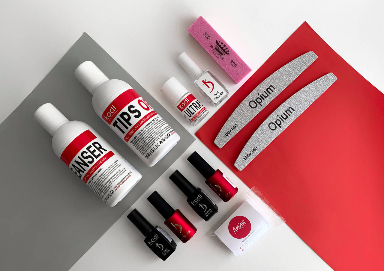 

Стартовый набор для покрытия ногтей гель-лаком Kodi