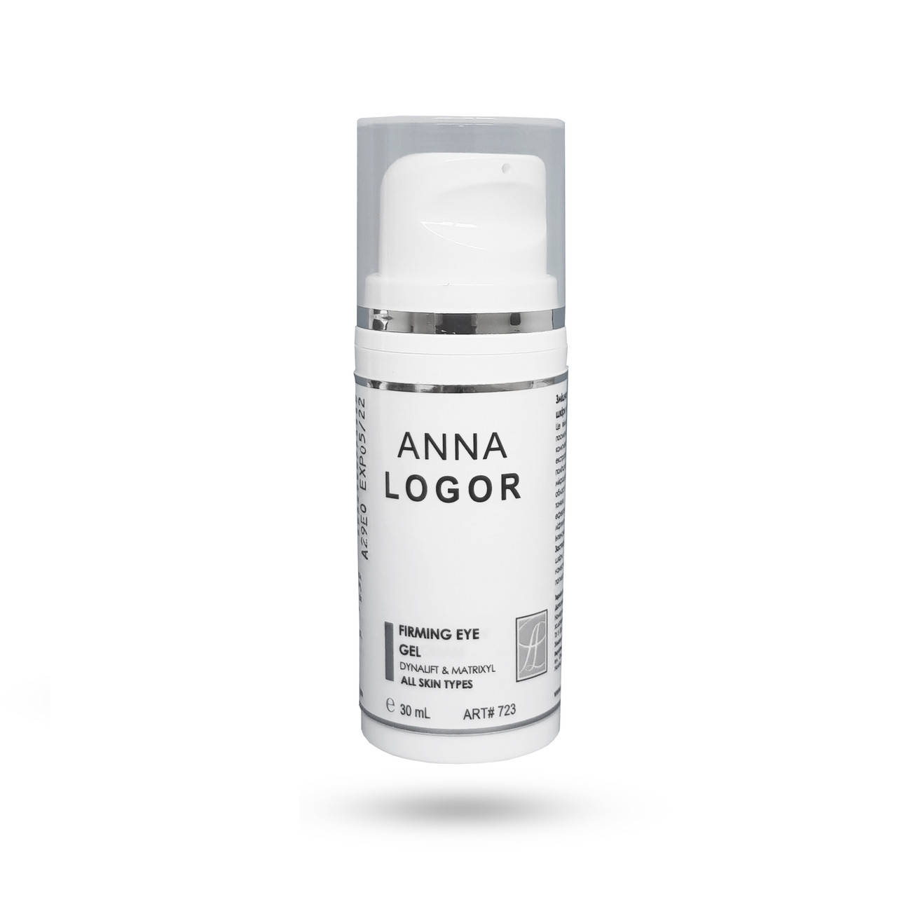 

Гель укрепляющий для кожи вокруг глаз Art.723 Anna LOGOR Firming Eye Gel 30 ml