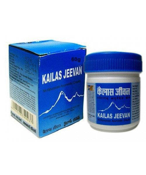 

Кайлаш Дживан, 60 г /Kailash jeevan, Asam - универсальный противогрибковый, антисептический крем-бальзам