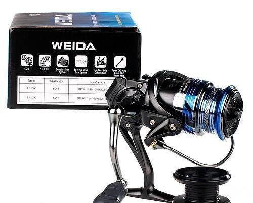 

Катушка Weida EB1000 5+1bb + запасная шпуля
