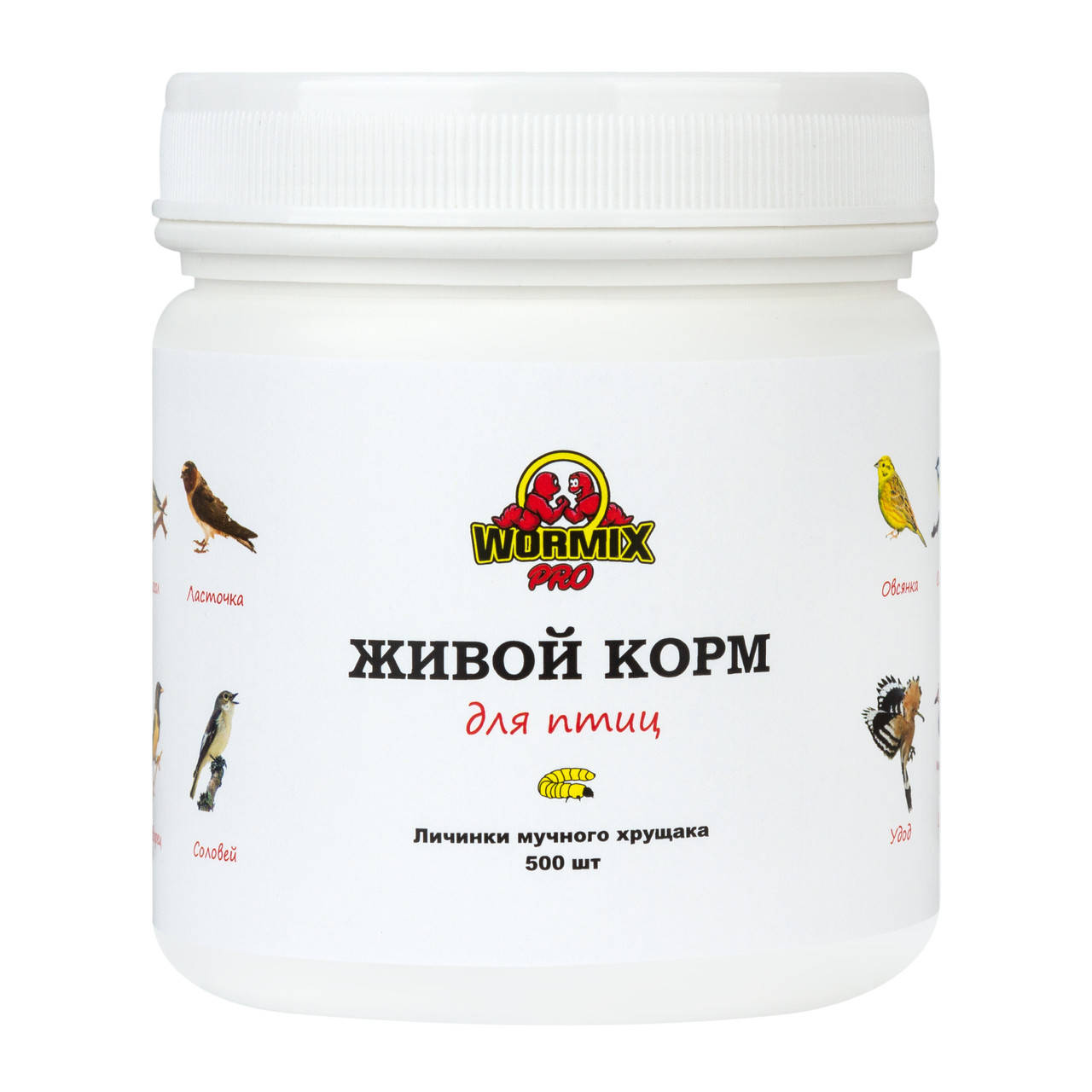 

Живой корм для птиц – Мучной хрущак 500 шт. Мучник