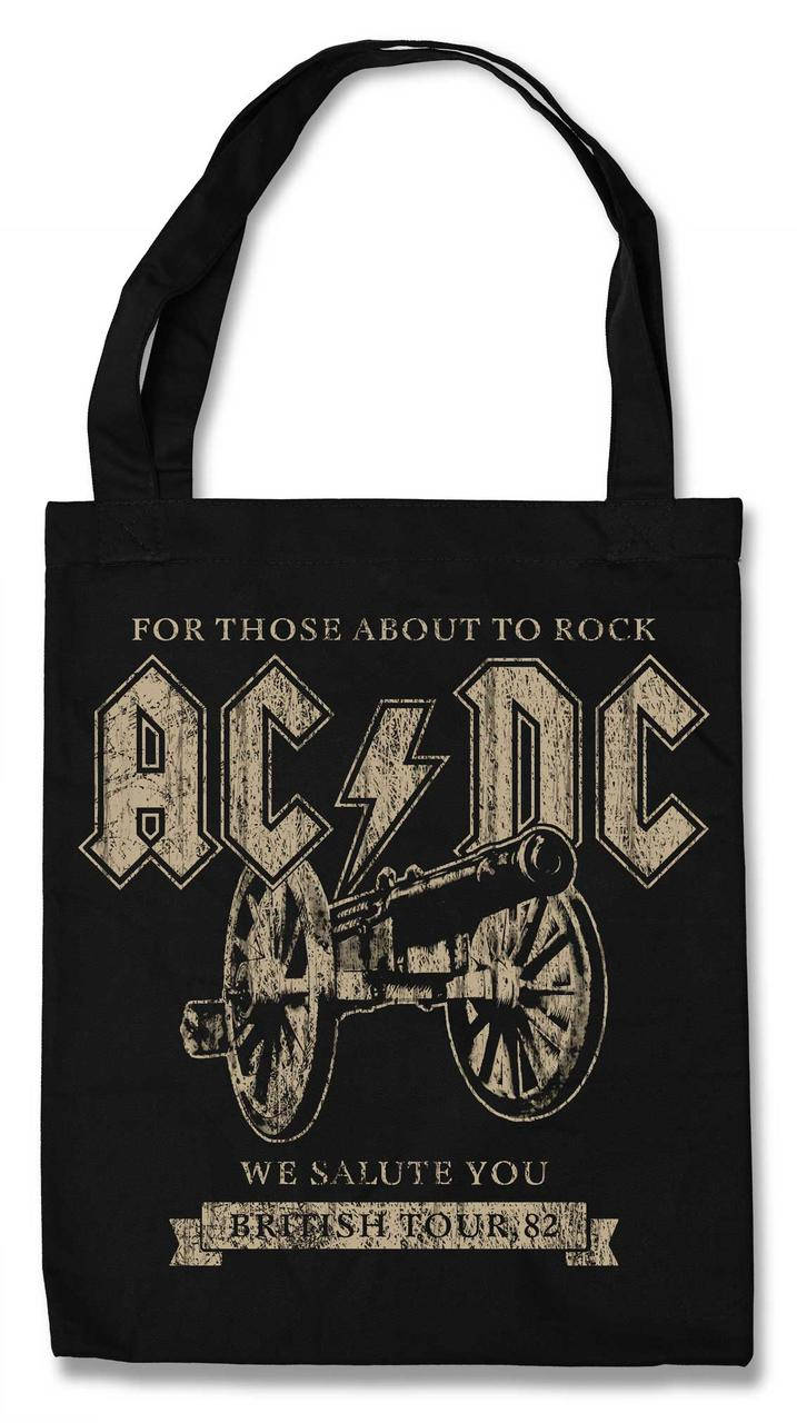 

Сумка Шоппер AC/DC "For Those About To Rock", Черный
