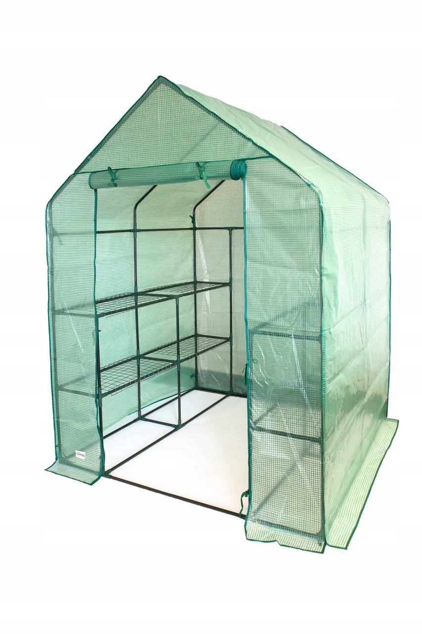 

Мини-теплица садовая 143х143x195 см ПОЛЬША, Зелёный