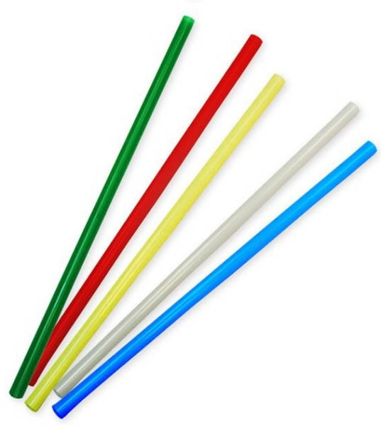 

Трубочки коктейль/фреш разноцветные 21 см - 500шт/уп, Разные цвета