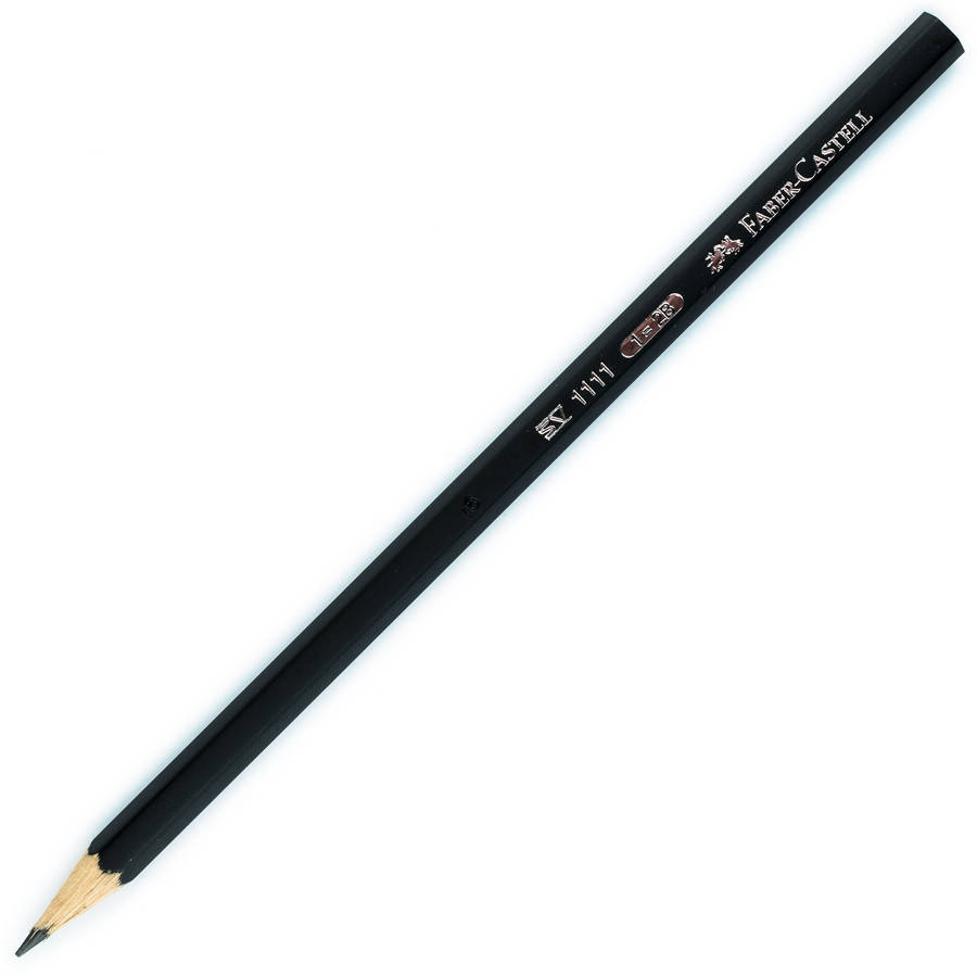 

Карандаш чернографитный 2B желтый, черный Faber-Castell