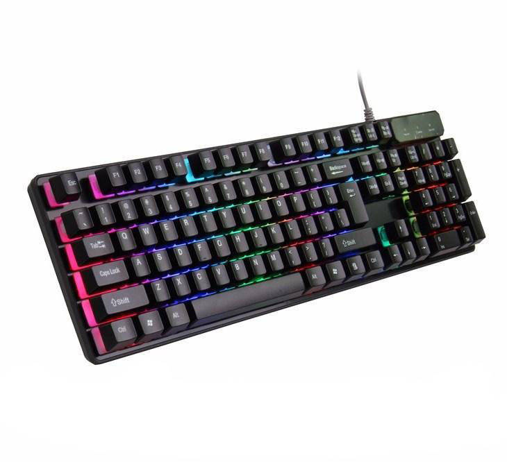 

Игровая клавиатура с подсветкой Land Slides HK 6300, лучший ценник, Черный