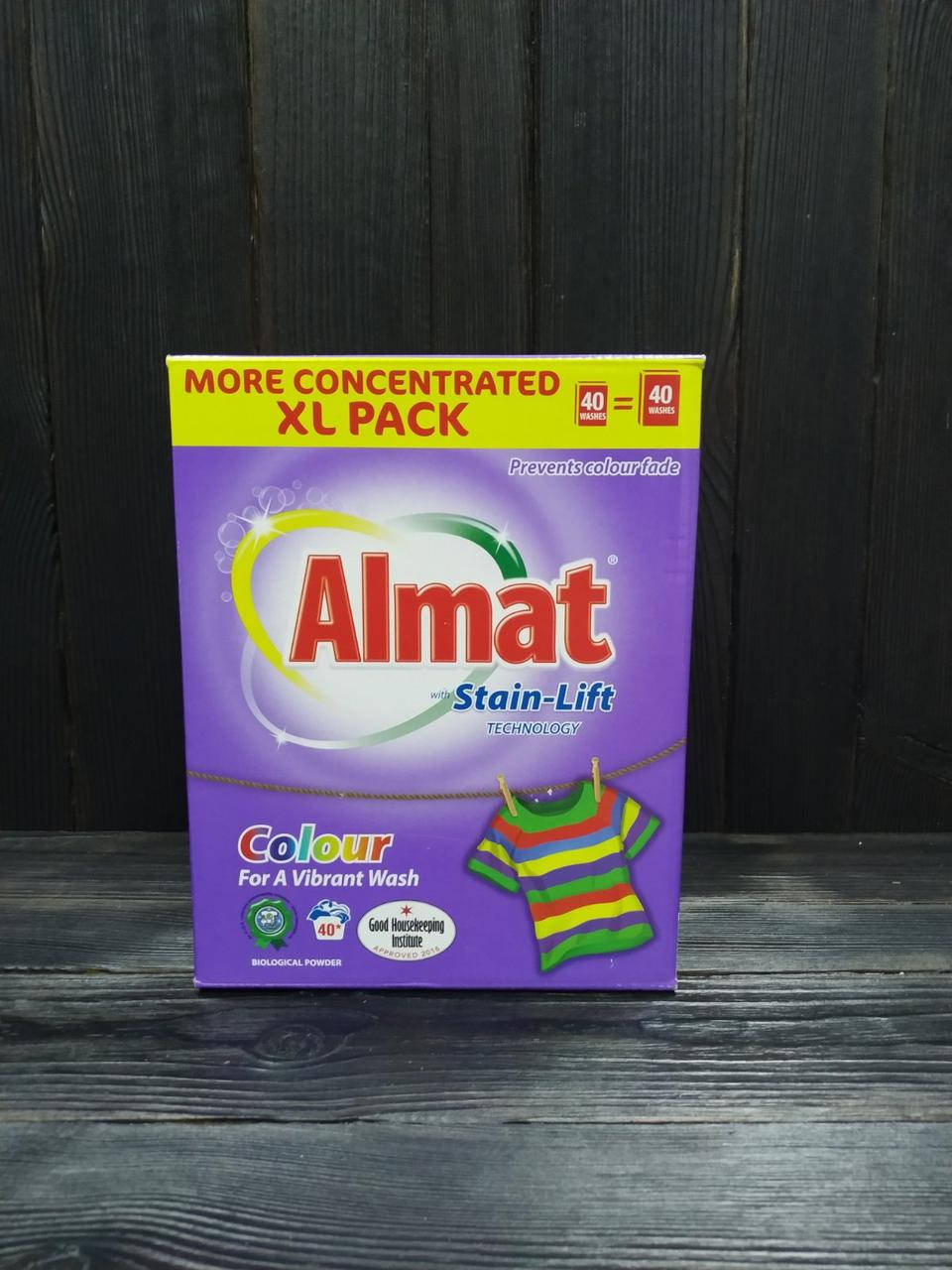 

Almat Colour порошок для стирки цветных вещей (40стирок - 2,6 г.)