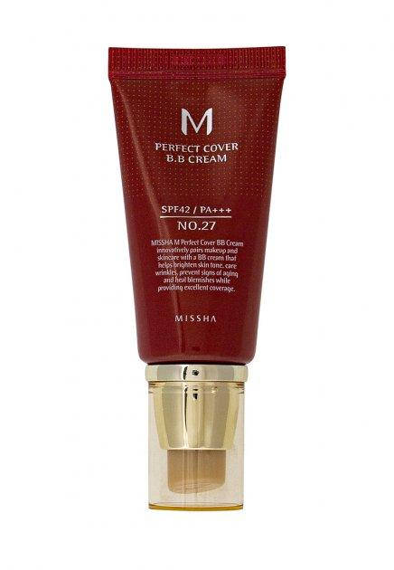 

ББ крем Missha M Perfect Cover BB Cream 50мл SPF42 27 Honey Beige