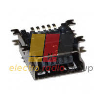 

Гнездо MINI USB 5PIN монтажное