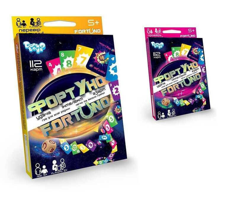 

Гр Развивающая настольная игра "ФортУно" СРЕДНЯЯ (укр) UF-03-01U (32) ДАНКО ТОЙС