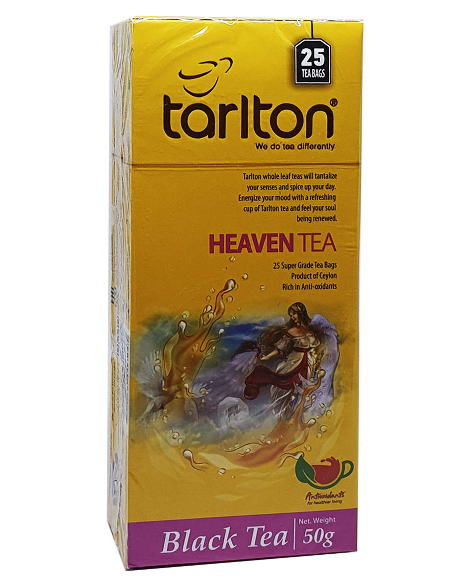 

Чай чорний Tarlton Heaven Райське Дерево 25 шт х 2 г (54521)