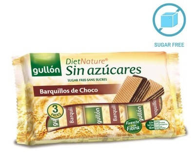 

Вафли Gullon Barquillos de Choco Diet Nature Sin Azucares 210 g
