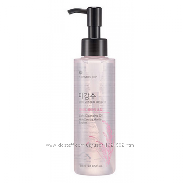 

Гидрофильное масло с рисовой водой для комби кожи The Face Shop Rice 150ml