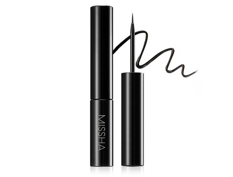 

Жидкая подводка для глаз черная Missha Liquid Sharp Liner Black, 6г (8809581445819), Черный