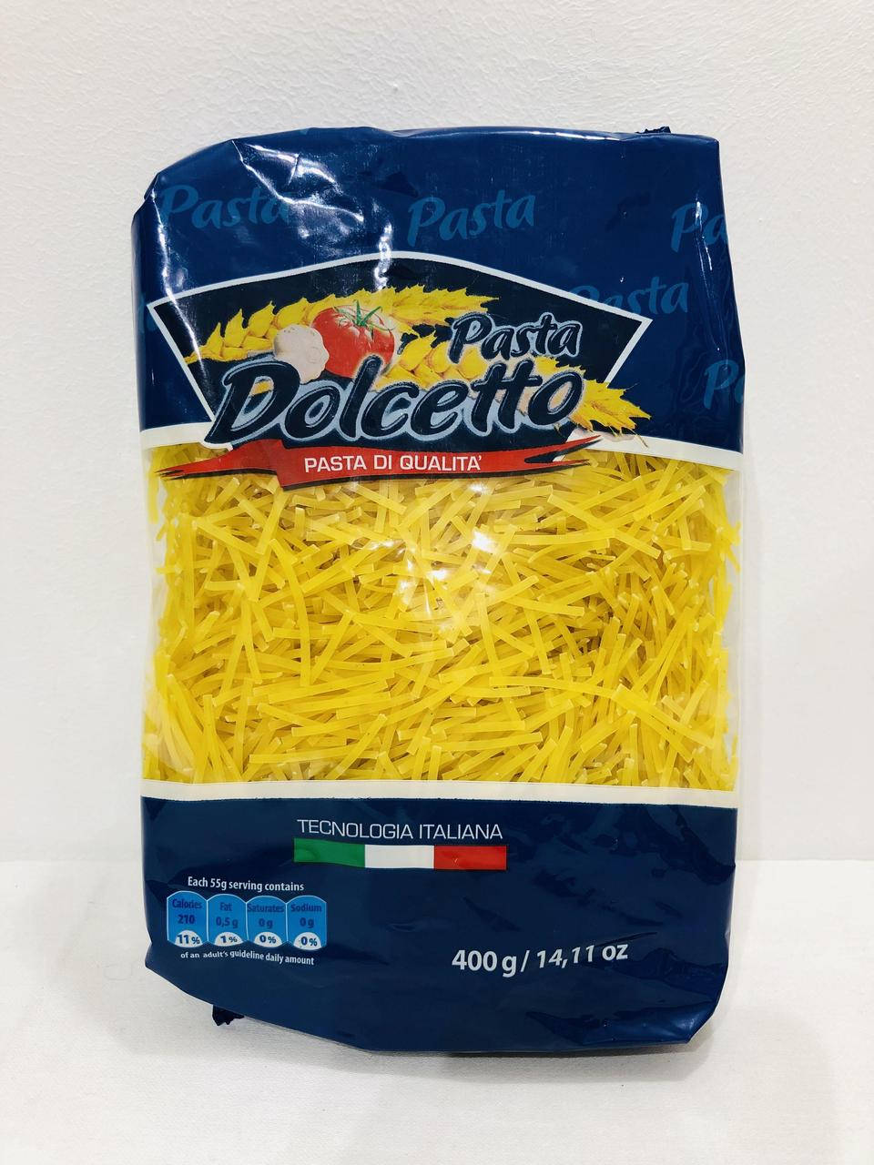 

Макарони Dolcetto капелини 400гр