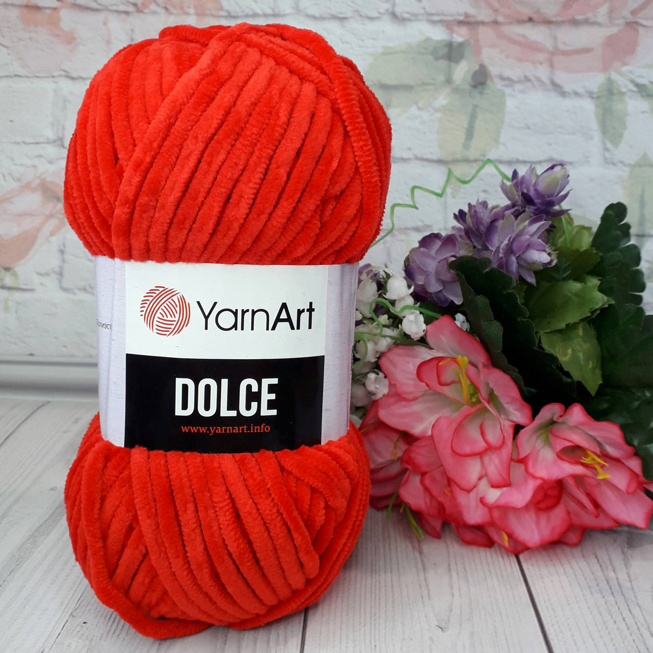 

Плюшева пряжа YarnArt Dolce (Ярнарт Дольче)