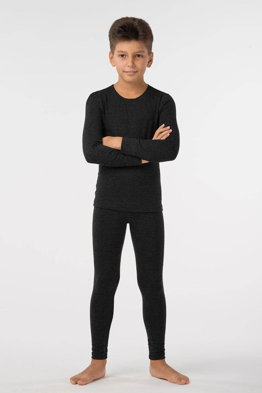 

Комплект термобелья для мальчика KIFA КДМ-203 Шерсть Wool Comfort (черный) 38(140-146)