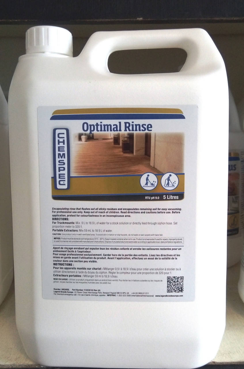 

Optimal Rinse Слабокислотный ополаскиватель 5 л