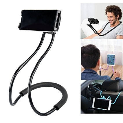 

Держатель универсальный на шею для телефона Phone Holder, Черный