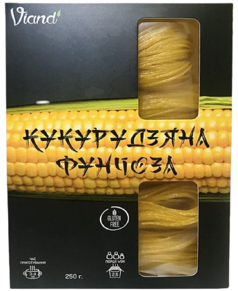 

Кукурузная фунчоза без глютена 300 г лапша кукурузная