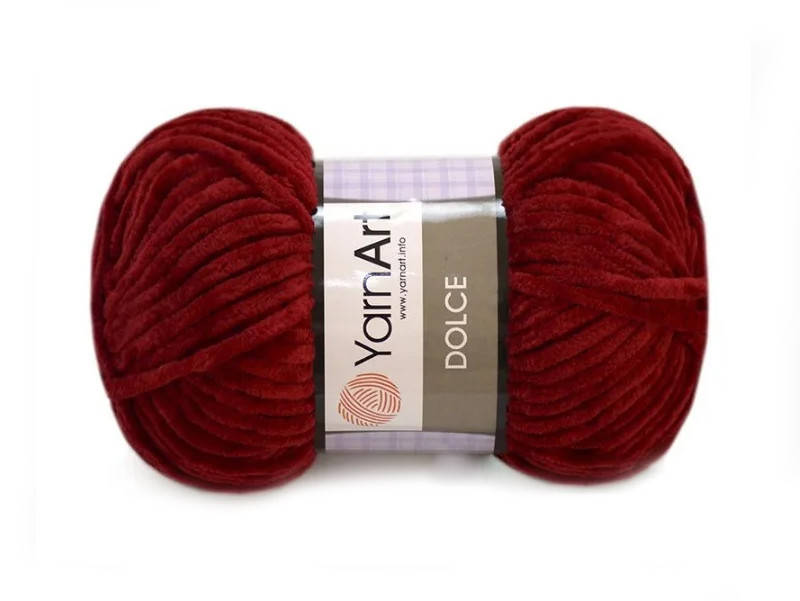 

YarnArt Dolce, Бордо №752, Бордовый