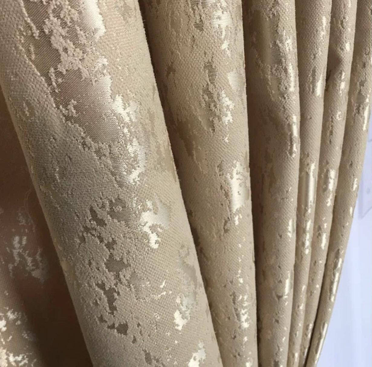 

Комплект мраморных штор Готовые мраморные шторы Шторы с подхватами Шторы 200х270 Цвет Бежевый