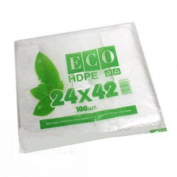 

Пакет майка 24х42см HDPE Eco 100шт