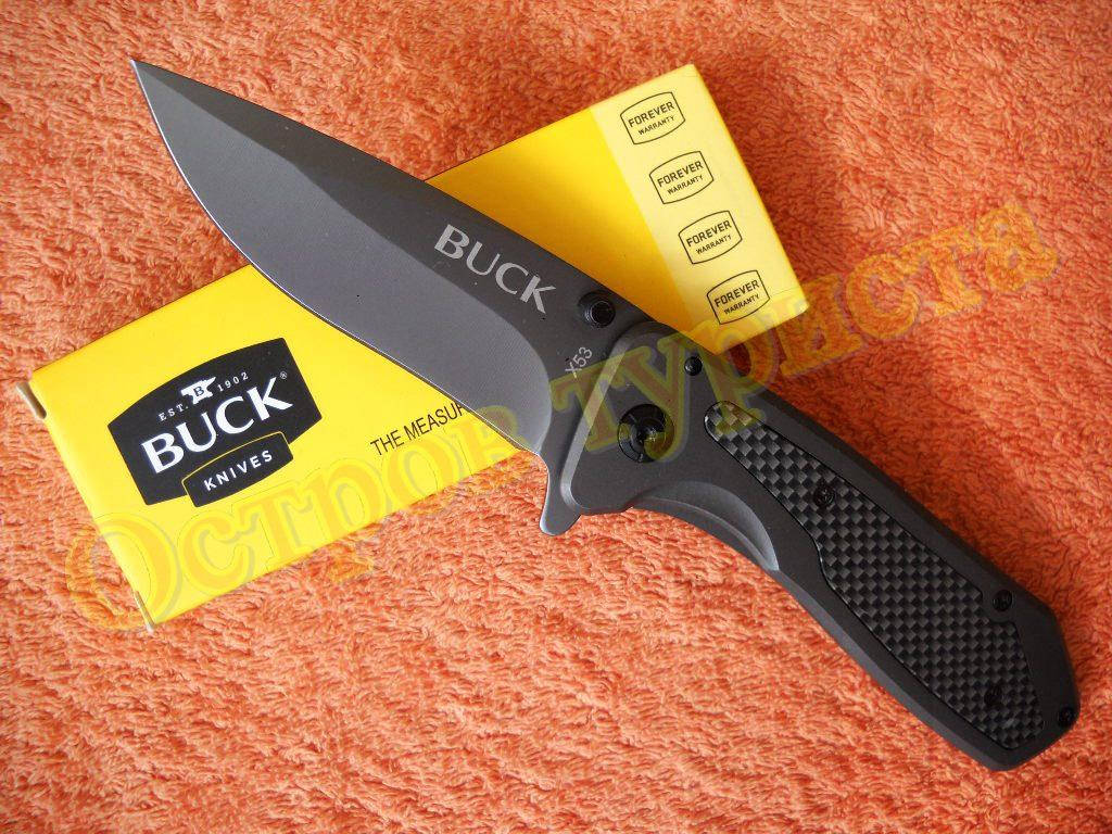 

Нож складной Buck X53 Frame Lock клипса