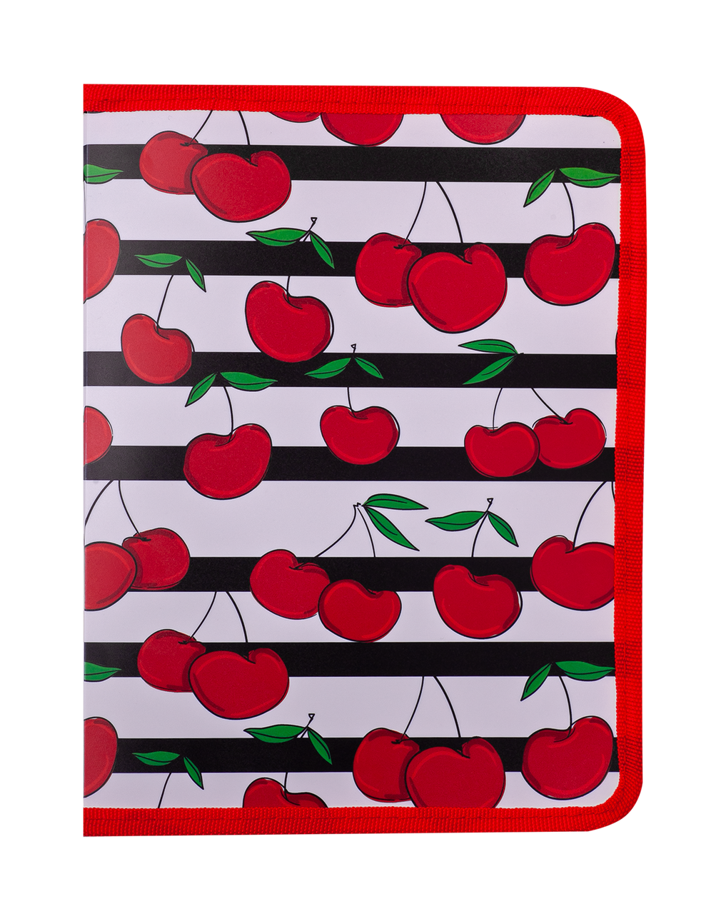 

Папка на молнии В5 CHERRY ARABESKI красная, Красный