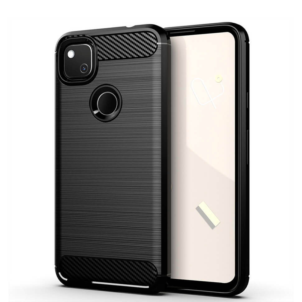 

Противоударный чехол VISEAON для Google Pixel пиксель 4a, Черный