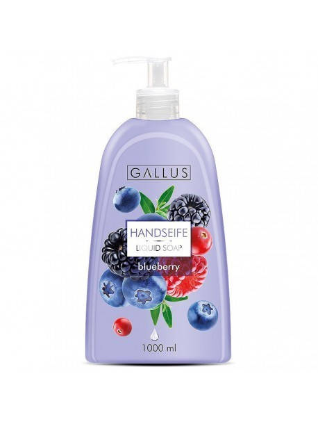 

Рідке мило ​Gallus Blueberry Чорниця 1 л