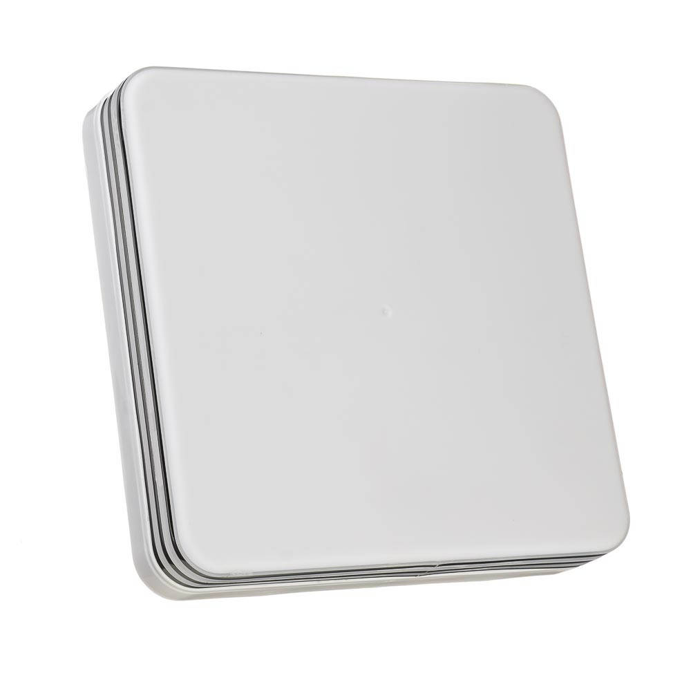 

Светодиодный светильник 24 Вт накладной квадратный 5000К IP65 Silver, Белый