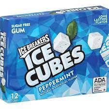 

Ice Breakers Ice Cubes Peppermint Blister Pack