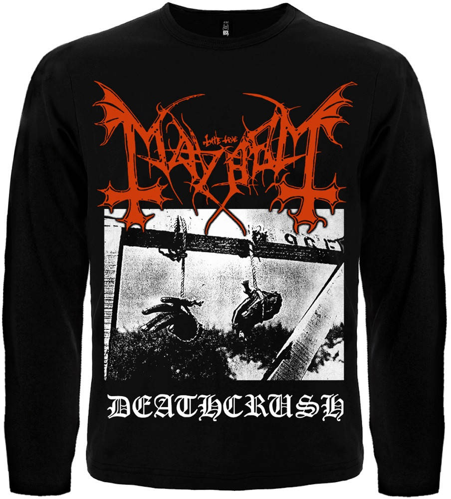 

Футболка с длинным рукавом Mayhem "Deathcrush", Размер XL