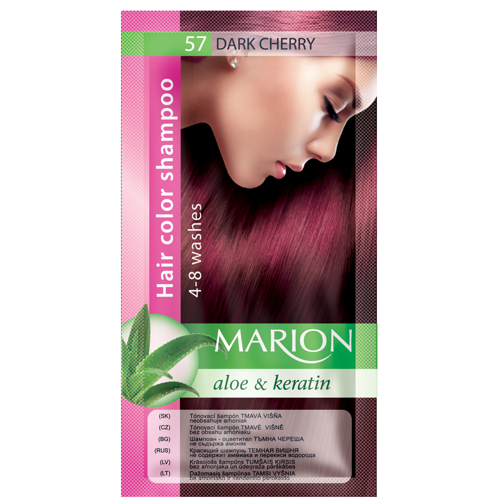 

Оттеночный шампунь Marion Color №57 Темная вишня 40 мл (4118004)